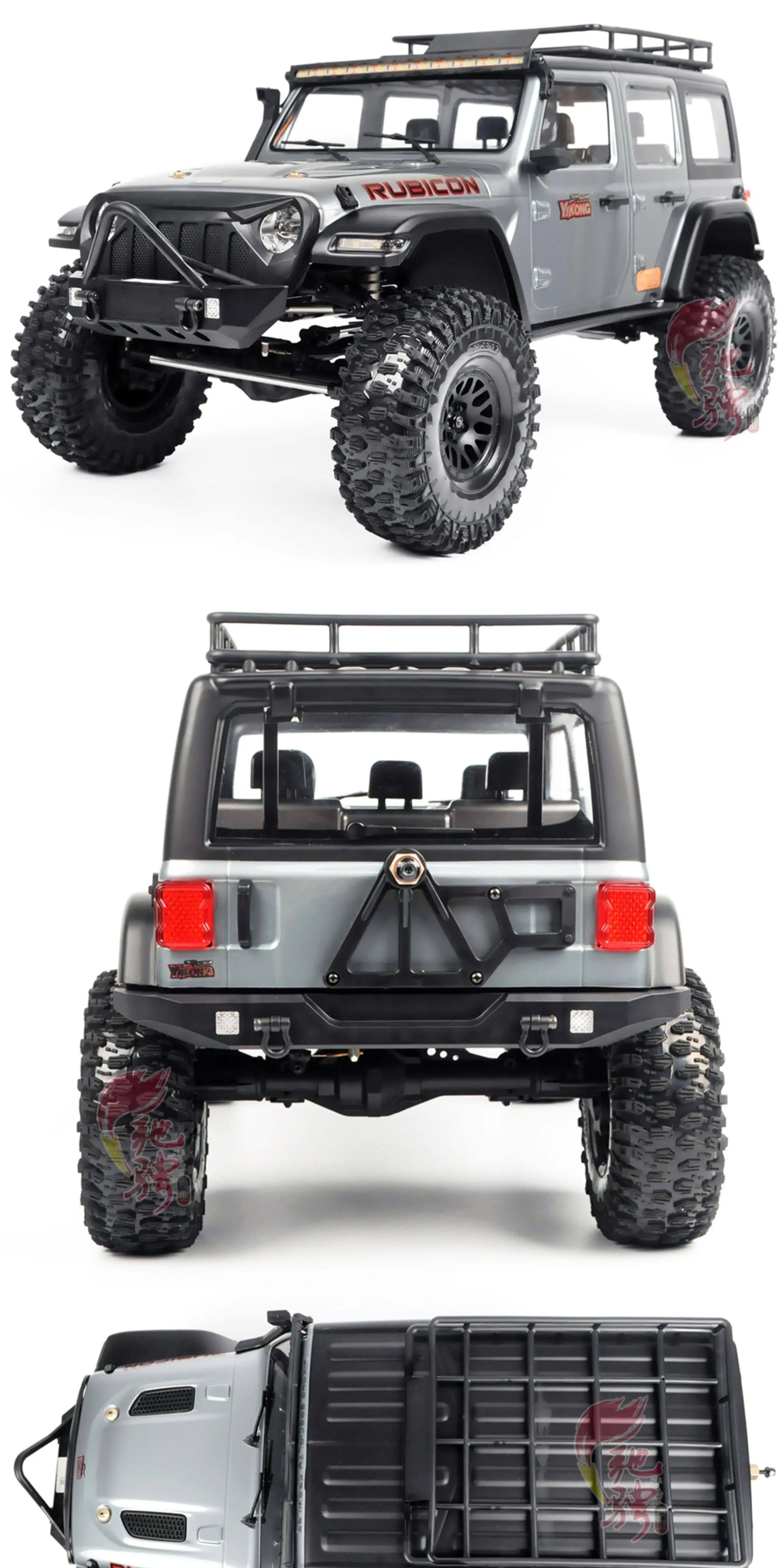 YIKONG YK4082 V3 Professional RC Remote Control Car Model 1:8 Climbing Car 4WD Differential Lock Shifting Off-Road Vehicle 4082