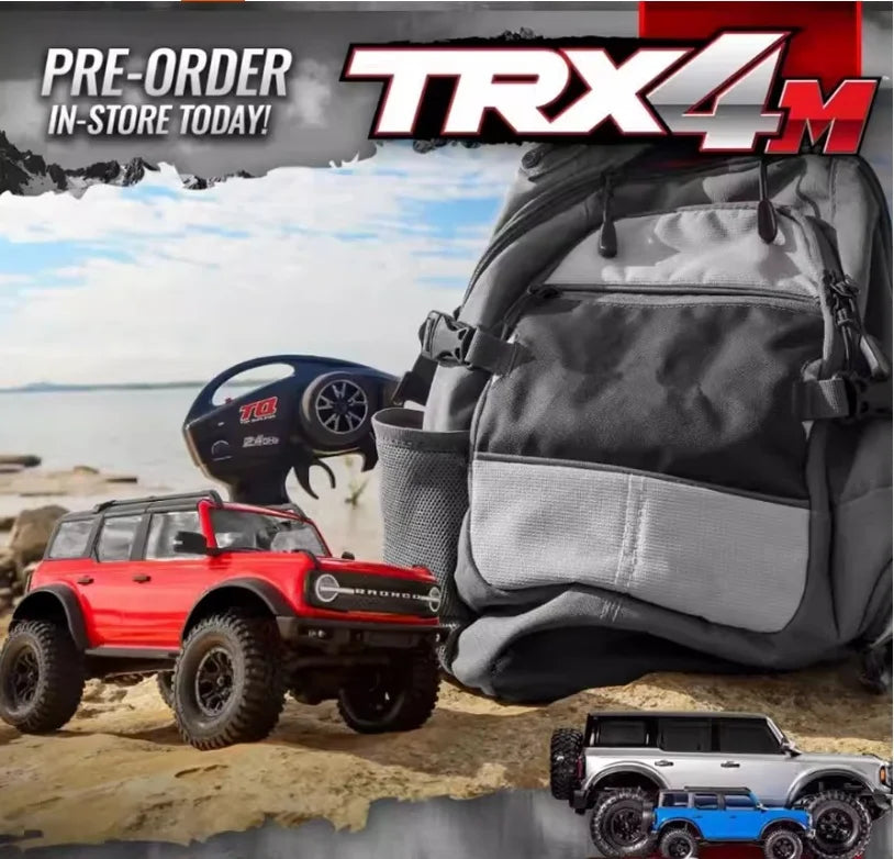 Traxxas TRX4M 1/18 Scale RC Crawler Electric Remote Control Land Rover Defender Bronco Off Road Vehicle Model 97054-1