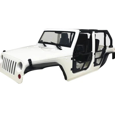 Tube Doors Hard Body Car Shell 12.3" 313mm Wheelbase for 1/10 RC Crawler TRX4 Redcat GEN8 Axial SCX10 90046 Jeep Wrangler