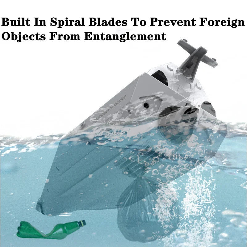 Summer 40KM/H High-Speed RC SpeedBoat Boat Model 200M Waterproof Capsized Reset Low Battery Alarm Electric Remote Control Boat