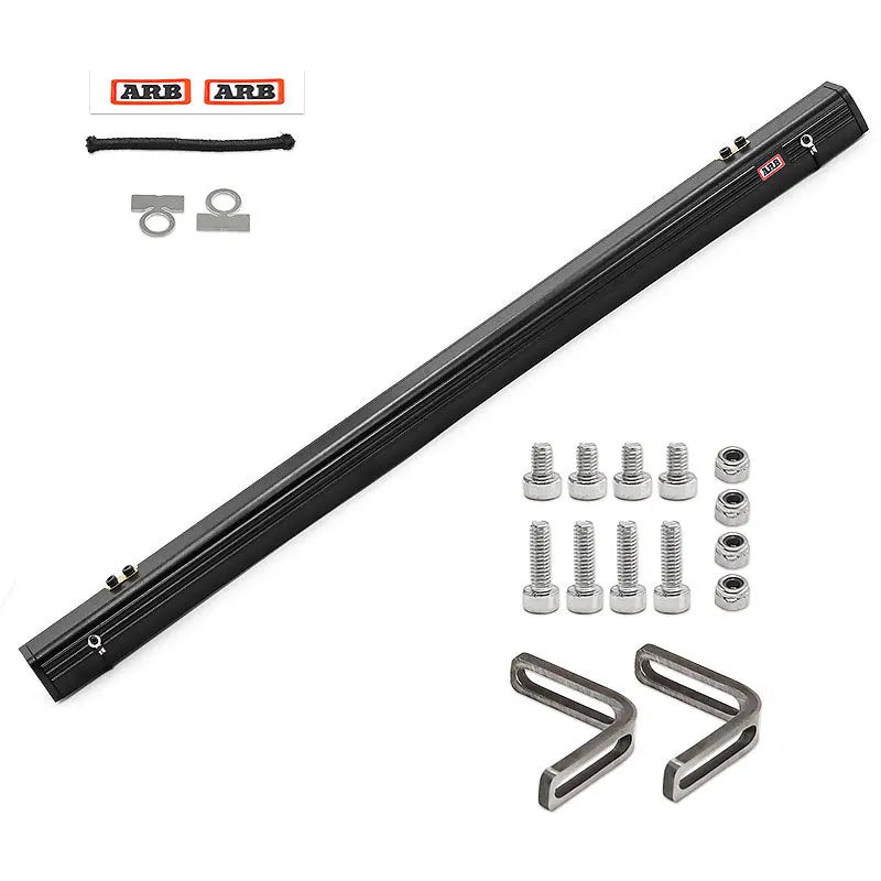 RC Crawler Roof Tent for LeiLuo MK07 Croboll 1/7 1/8 Scalerc Traxxas TRX4 Axial SCX10 Metal Side Awning Silver Black