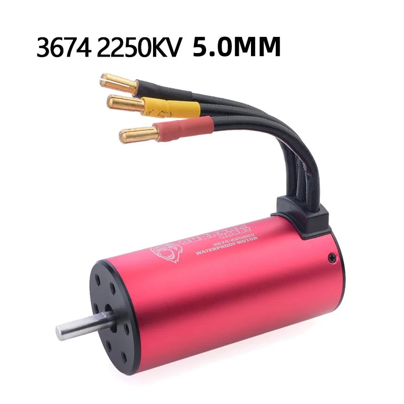 Surpass Hobby Waterproof Brushless Motor KK 3650 3660 3665 3670 3674 for 1/8 1/10 RC Car Racing Off-Road Wltoys MJX hglrc Boat