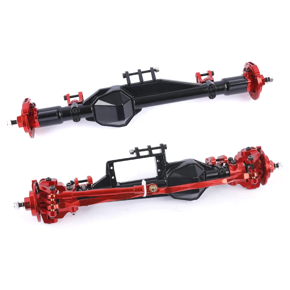 Aluminum Alloy Front / Rear Axle Assembly Set for Axial RBX10 Ryft 1/10 RC Cralwer Upgrades