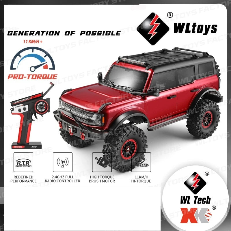 Wltoys 1:10 104020/104026/104010 Rc Car With Electric Winch Professional 4wd Off-Road Climbing Vehicle 2.4g Remote Control Toys