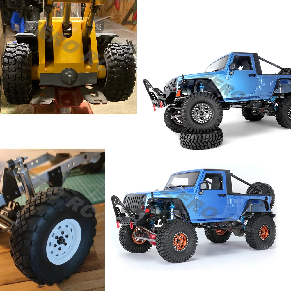 RC TRUCK 1.9" Rock Crawler Tires 90-117mm Tyre For 1/10 Off Road AXIAL SCX10 II III CAPRA TRAXXAS TRX-4 RGT MST RC4WD D90 WHEEL