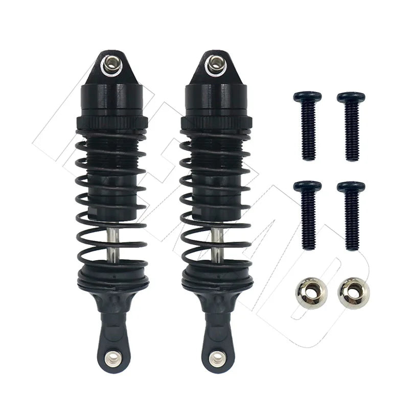 Aluminum Front&Rear Shocks Absorber Assembled for 1/10 Traxxas Slash 4x4 4WD 2WD Rustler VXL Stampede RC Car Upgrade Part