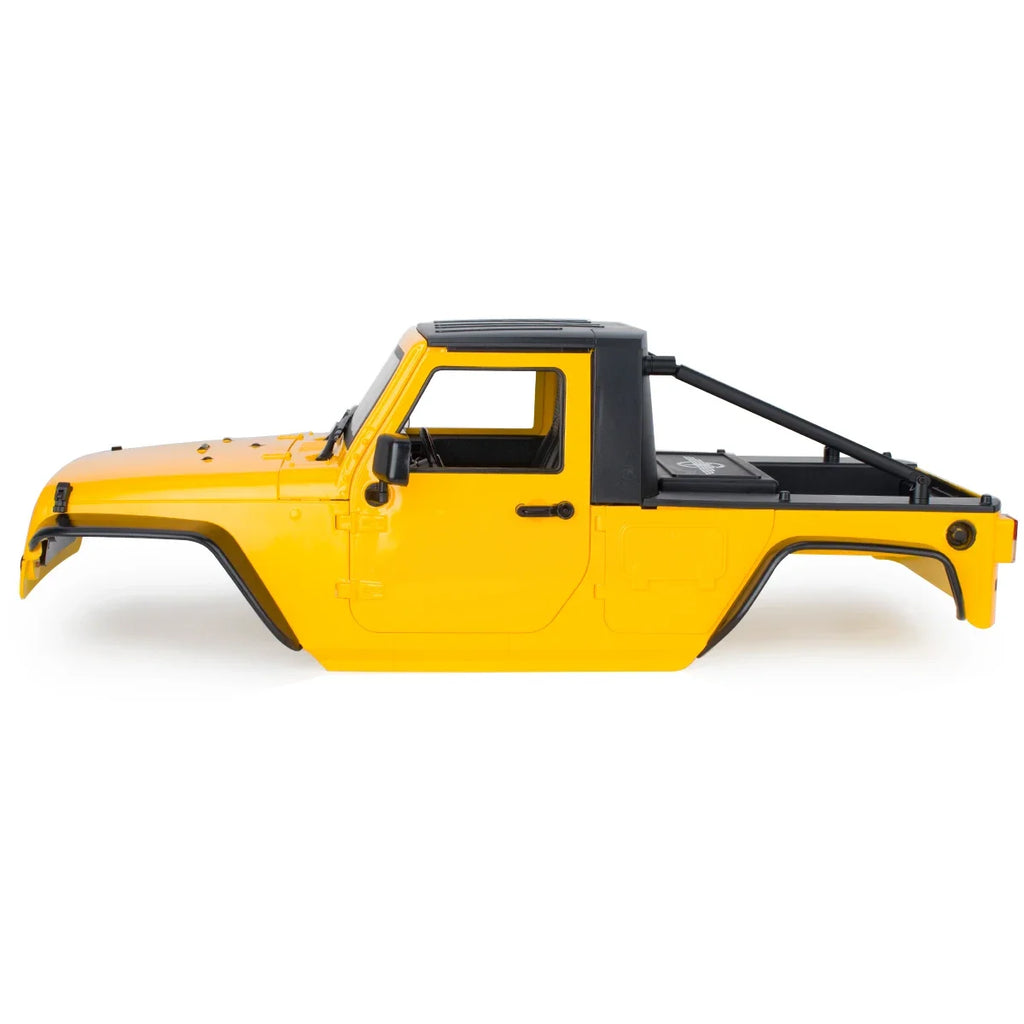 313mm 12.3in Wheelbase Hard Plastic Pickup Body Shell Unassembled Kit for 1/10 RC Crawler Car Axial SCX10 90046 Jeep Wrangler