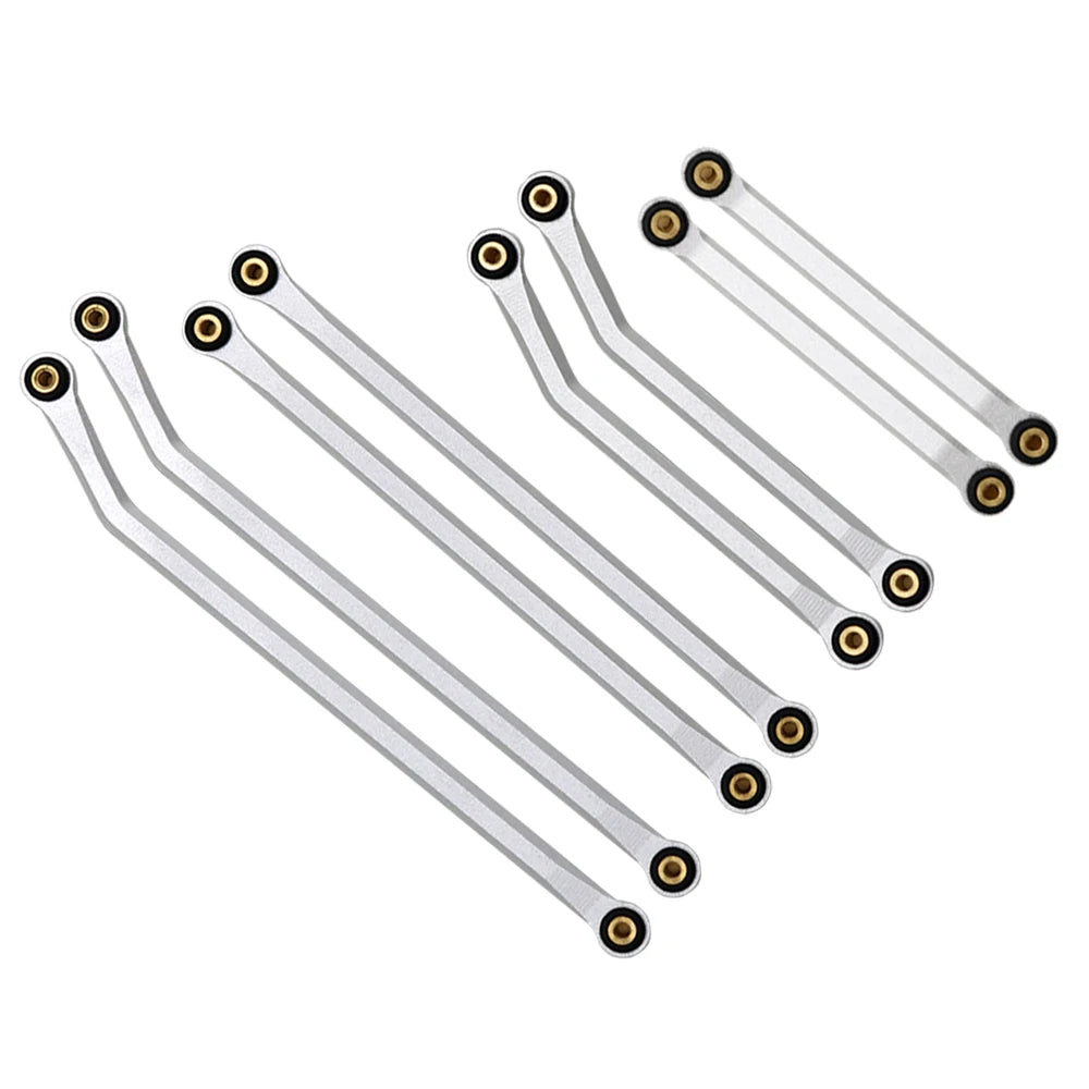 BDXRC 1/24 RC Crawler Car Axial SCX24 Jeep Gladiator AXI00005  CNC Aluminum High Clearance 4 Links Set Upgrade Parts