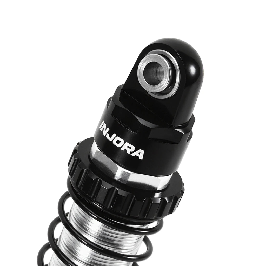 INJORA DRX Dual-Rate Spring Oil Shocks for 1/10 RC Crawlers, 80mm / 90mm / 100mm / 110mm / 120mm