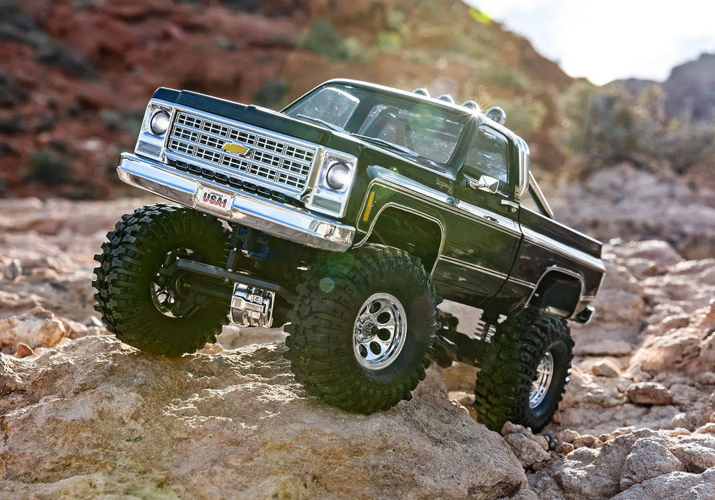 TRAXXAS 1/18 RC Car TRX4M K10 Heightening Crossing Version Of Climbing Car Off-road Vehicle Toys For Adult Kid Gift