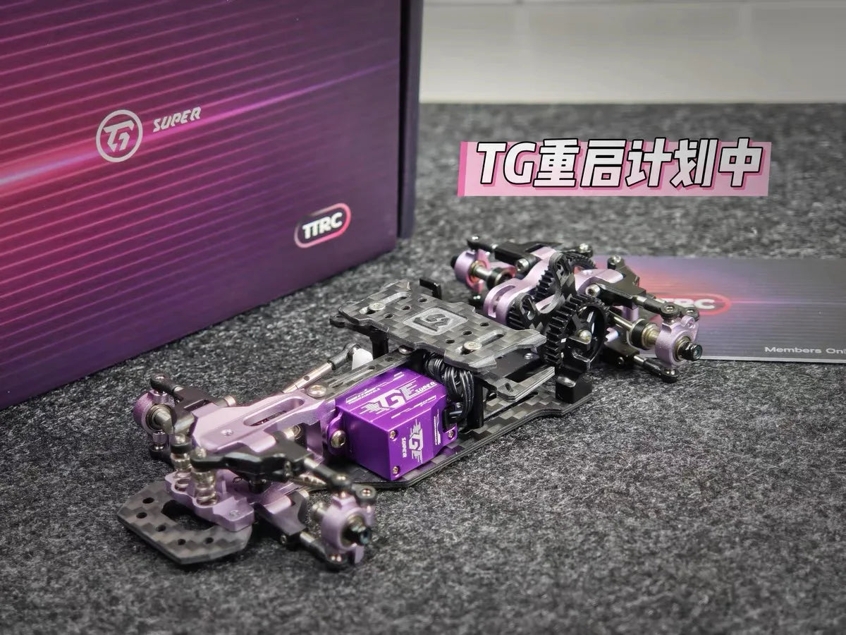 TG RACING RWD Rear Drive Drift Racing RC Car Frame Chassis 1/24 1/28 Remote Control Vehicle Screwdrivers and parts