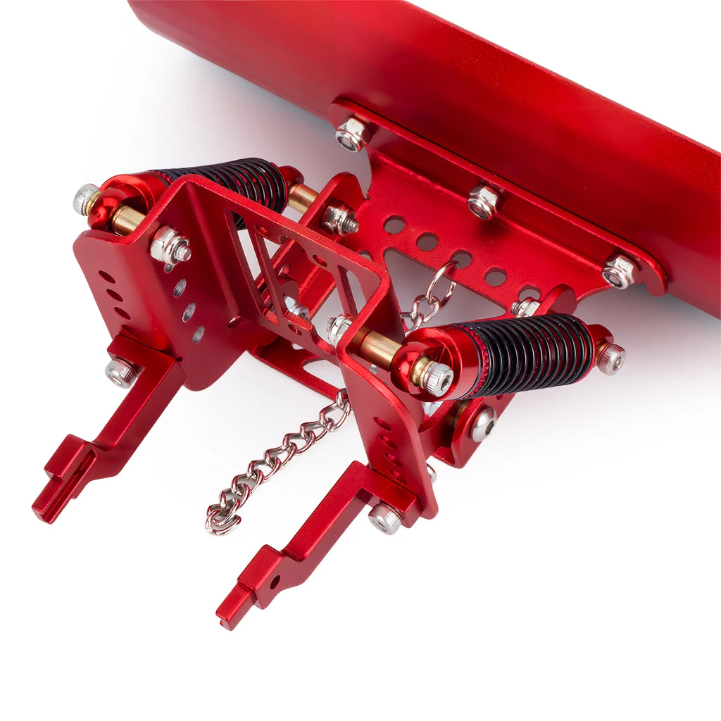 Adjustable Aluminum Alloy Snow & Sand Shovel for 1/18 1/24 RC Crawler - Fits TRX4M & SCX24, Metal Upgrade Shovel Accessory