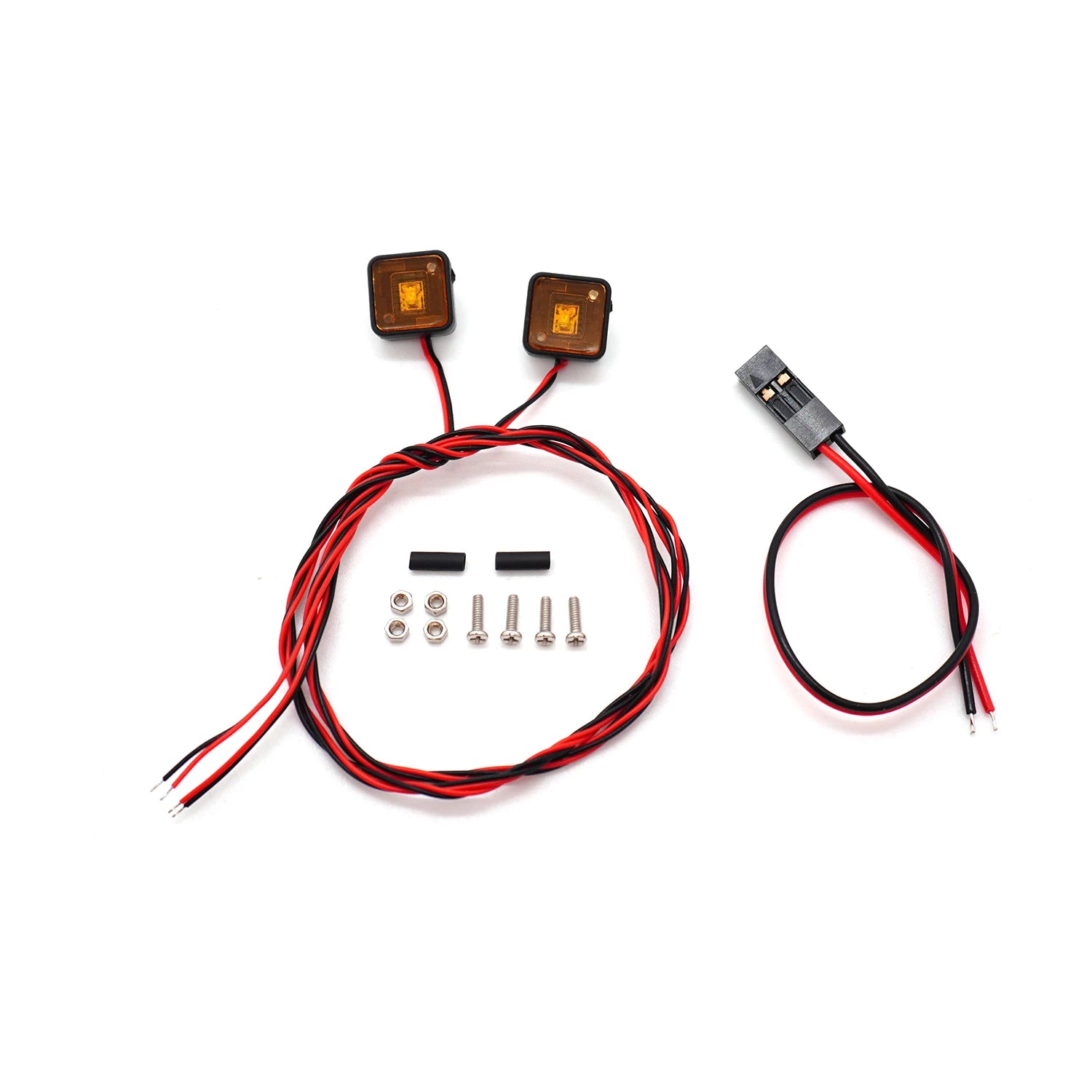 YSIDO RC Car Turn Signal Led Warning Lights Marker Lights for 1/10 TRX4 Defender Bronco SCX10 1/14 Tamiya S cania Actros Volvo