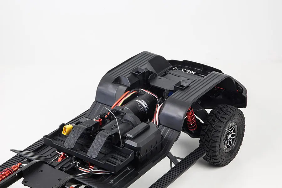 KM Rraction Tyrannosaurus RAM 1500 Simulation 1/8 Remote Control Electric Four-Wheel Drive Climbing Car Pickup Off-Road Vehicle