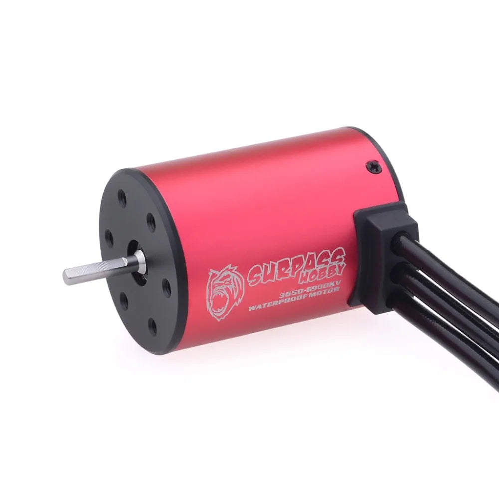 Surpass Hobby Waterproof Brushless Motor KK 3650 3660 3665 3670 3674 for 1/8 1/10 RC Car Racing Off-Road Wltoys MJX hglrc Boat