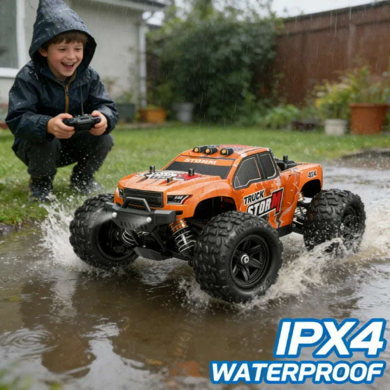 Cool Stuff Toy Car Funny Gift-1:18 High-speed 4WD Rc Truck,Remote Control Car,Climb Off-road Rc Cars,Monster Truck,Toys for Kids