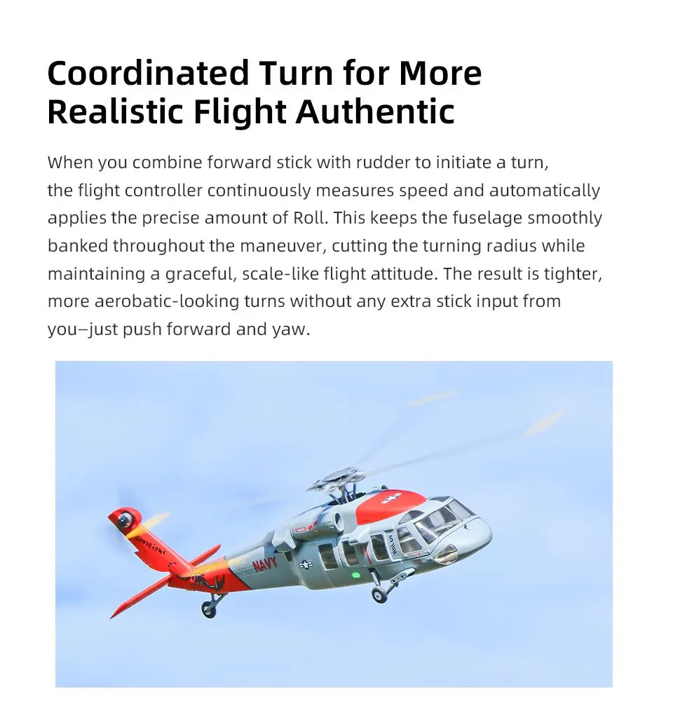 FLYWING MH-60 R Seahawk RC Helicopter LED light ACE ATT MH60R GPS helicopter MH60 rc helicopter 470 size MH60 Scale Helicopter
