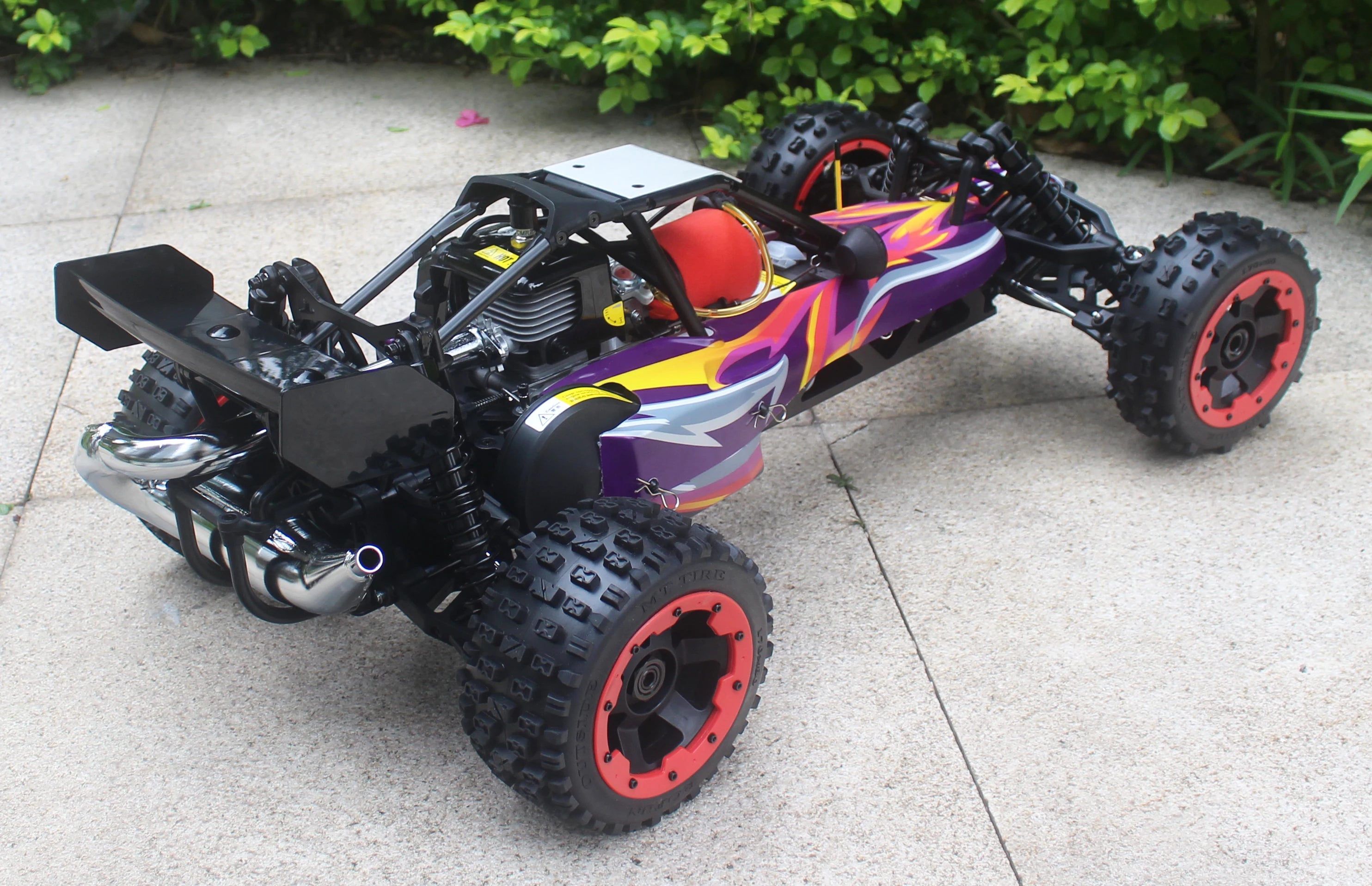 New Aarrival 1/5 Scale Gas Petrol Engine Powered RC Car High Speed Remote Control Buggy Rofun Baha Rovan Baja 5B 29CC