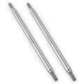 YEAHRUN 2Pcs Stainless Steel Linkage Set Link Rod M4 6x50-155mm for Axial SCX10 II 90046 TRX-4 D90 1/10 RC Car Upgrade Parts