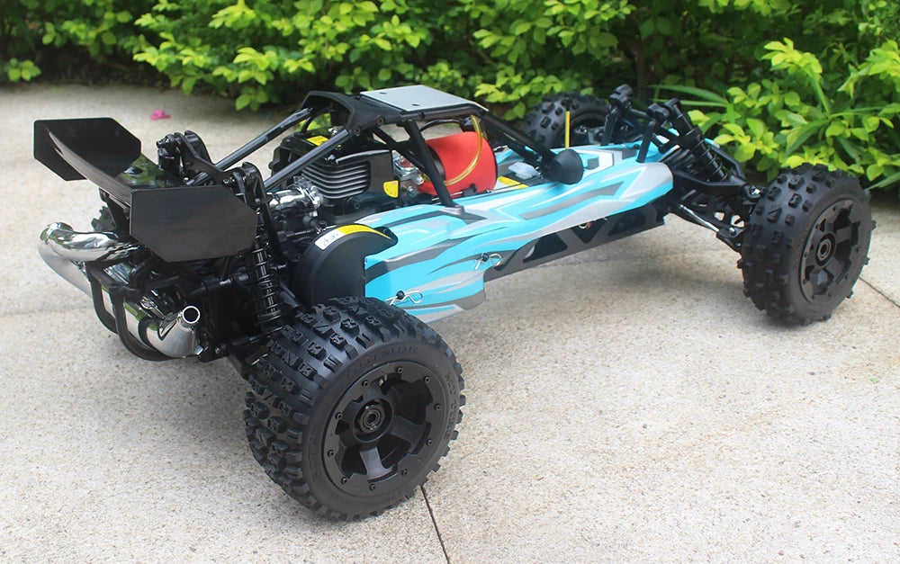 New Aarrival 1/5 Scale Gas Petrol Engine Powered RC Car High Speed Remote Control Buggy Rofun Baha Rovan Baja 5B 29CC
