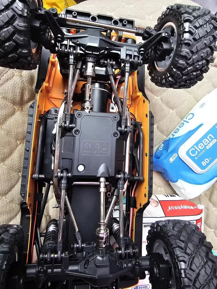Mjx H12y Pro Rc Car 1/12 Brushless Off-Road Climbing Vehicle Magnetic Quick-Release Aluminum Metal Body Metal Servos Rc Toy