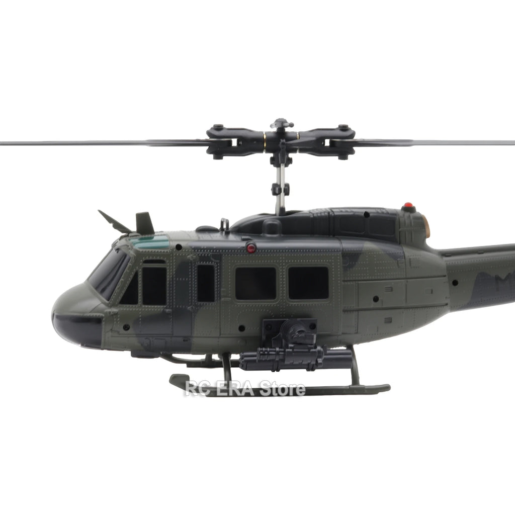 RC ERA C032 UH1 Huey Weathered Marine 6ch RC Helicopter with Optical Flow TOF Auto Stabilized Remote Control Hobby Toys for Boy
