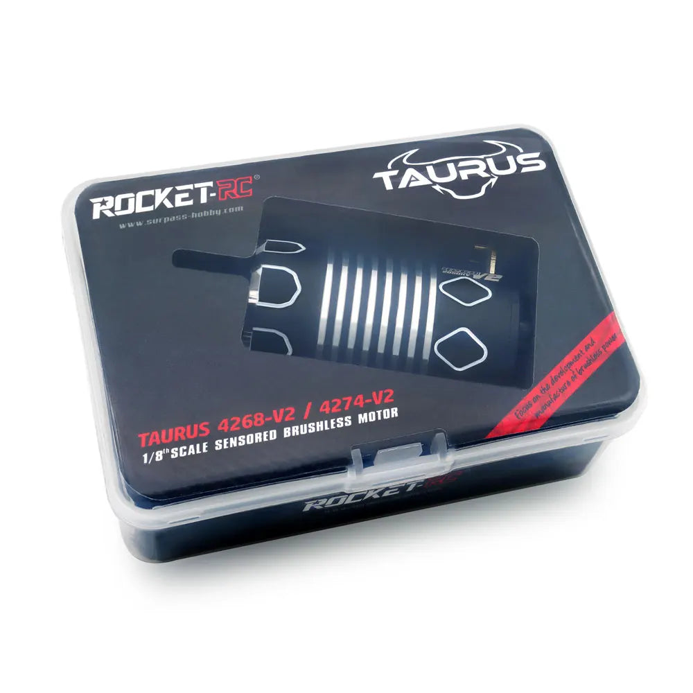 ROCKET-RC Sensored Brushless Motor 4274/4268 V2 Waterproof 5.0mm for 1/8 Wltoys HSP Traxxas Arrma RC Off-Road Buggy Racing Cars