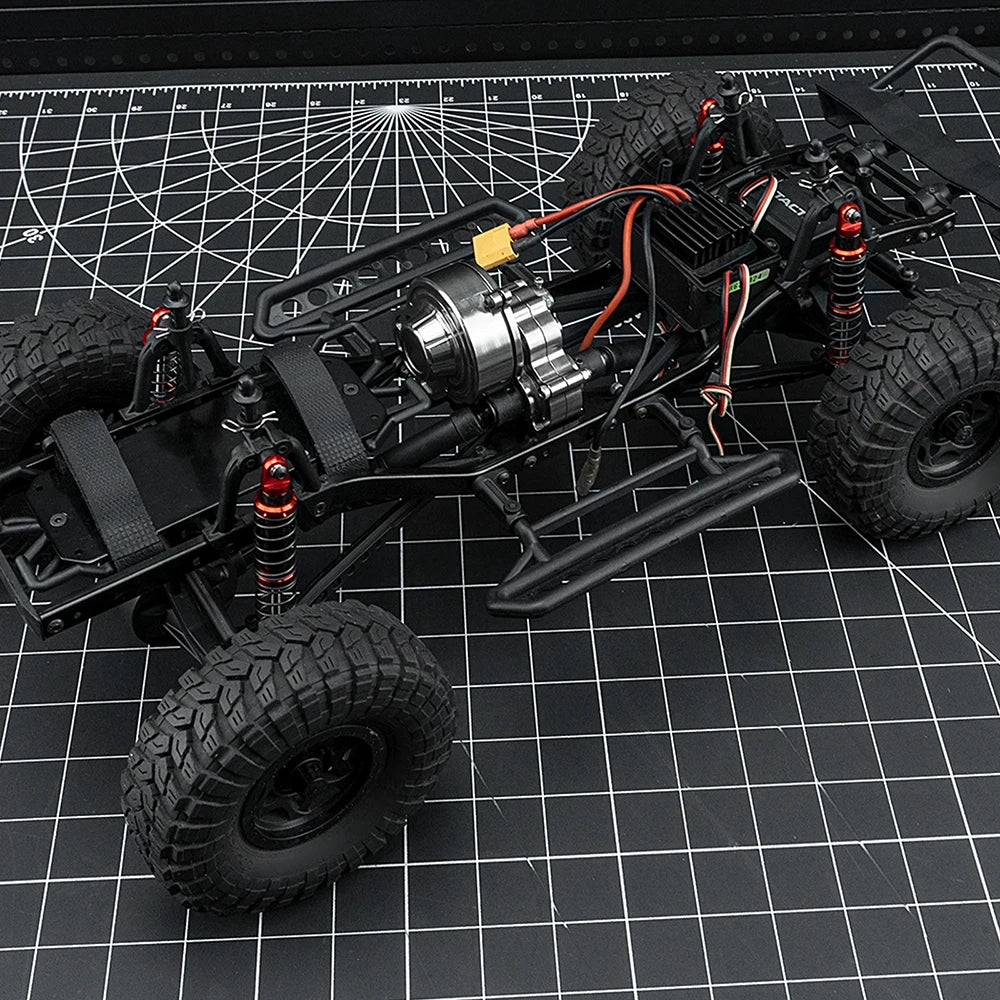 AXSPEED Metal Shock Absorber Oil Damper 75/85/95/105/115/125mm for 1:10 RC Crawler Car Axial SCX10 CC01 Wraith TRX4 TRX6 D90