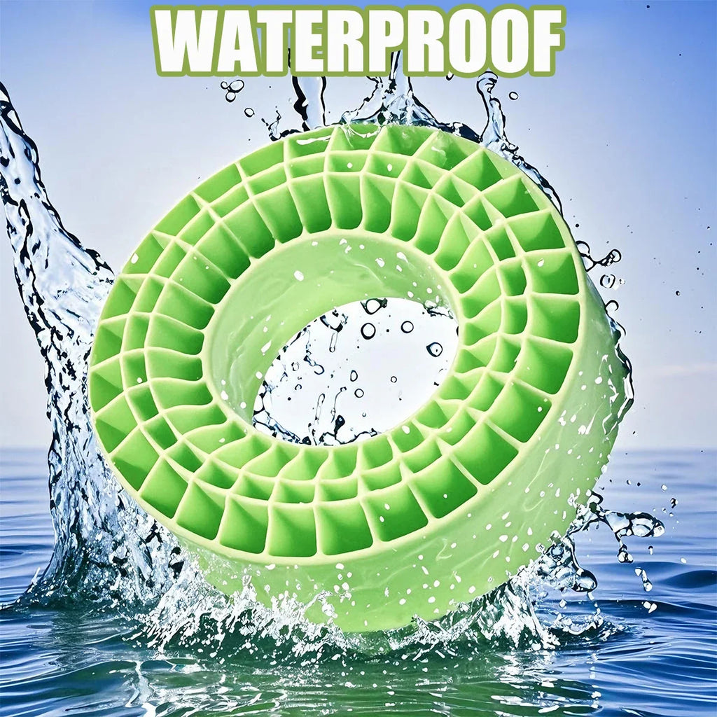 4PCS Waterproof 2.2" Silicone Rubber Insert Foam 125*45mm for 1/10 RC Crawler Car SCX10 Capra Wraith Upgrade Parts