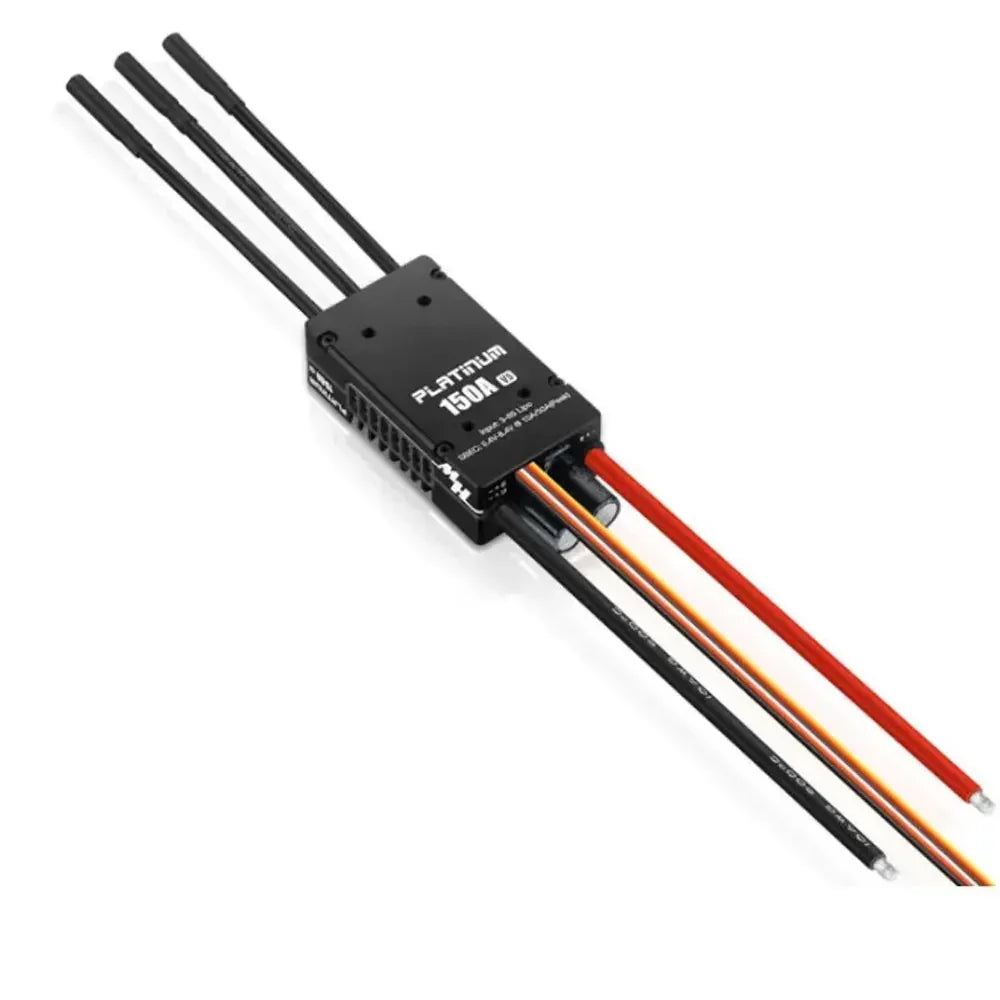 Hobbywing Platinum V5 80A 120A 150A 3-8S Brushless ESC Electric Speed Control Switchable BEC Output For RC Helicopter Fixed-Wing