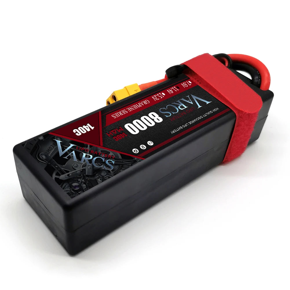 VARCS Lipo 3S 4S Lipo 14.8V 15.2V 11.1V 11.4V Battery 6500mah 7000mah  8400mah 9200mah 10000mah 6200ma 5200mah XT90 EC5 RC Car