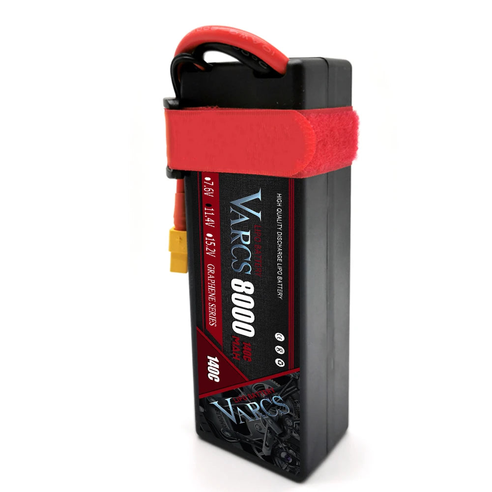 VARCS Lipo 3S 4S Lipo 14.8V 15.2V 11.1V 11.4V Battery 6500mah 7000mah  8400mah 9200mah 10000mah 6200ma 5200mah XT90 EC5 RC Car