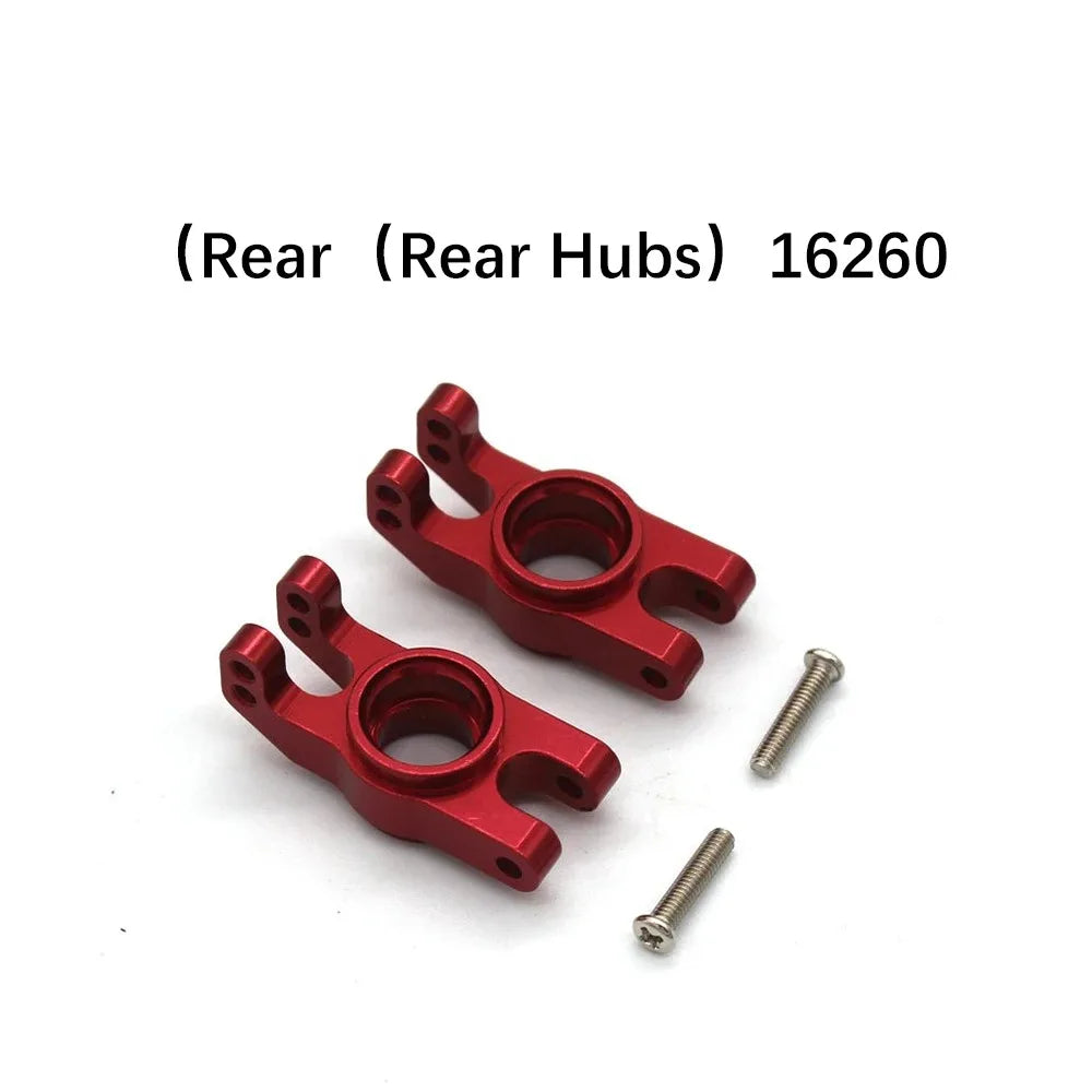 Aluminum Alloy Suspension Arm  Cup Set Upgrade Metal Parts Accessories For Mjx Hyper 1/16 Go  RC Car 16207 16208 16209 H16 H16BM