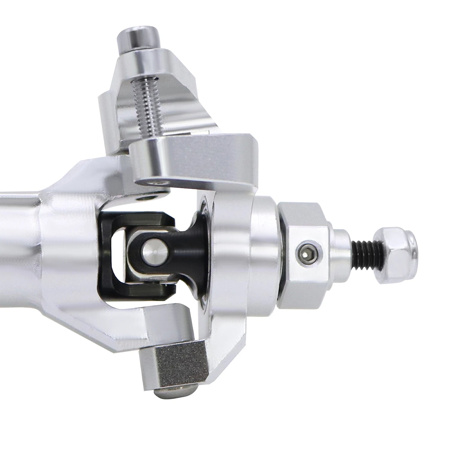 CNC Aluminum H10 Front Rear Straight Axle Set Complete Axles For 1/10 RC Crawler Car Vanquish H10 Optic Upgrade Parts