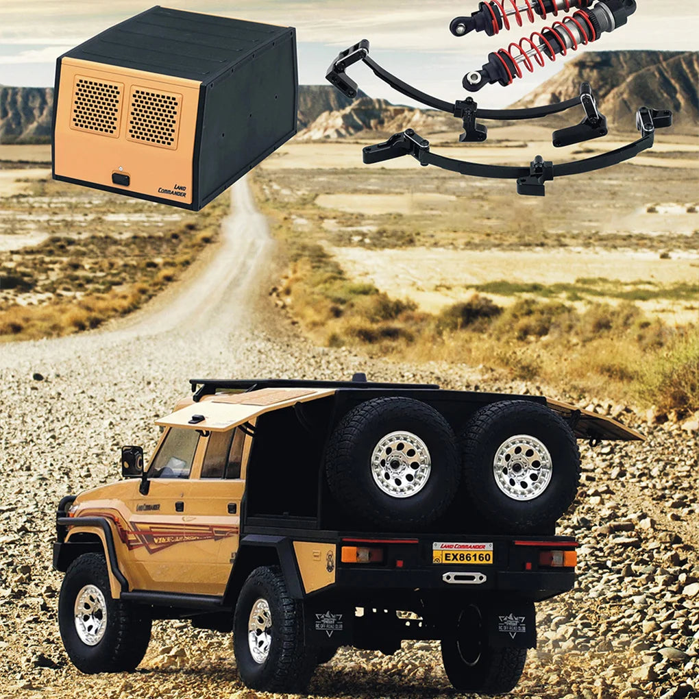 1/10 RGT EX86160 LC79 Lano Commander RC Car 4WD Simulation Remote Control Electric Off road Climbing Vehicle Model Gift