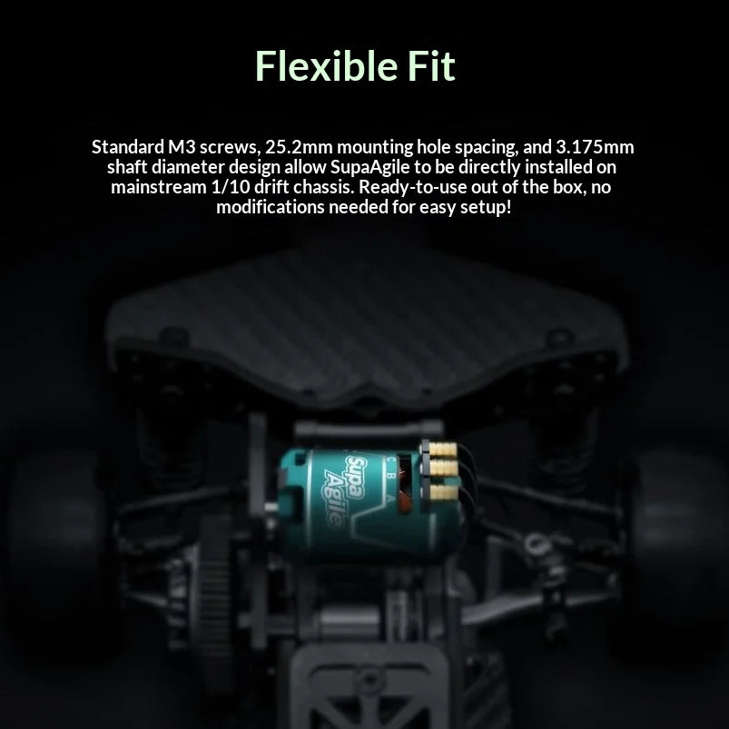 SKYRC FuriaX 1/10 RC Car Supa Agile 540 3650 Sensorless Brushless 3880/3050KV Motor For 1/10 Drift Car RC Cars Chilren's Gifts