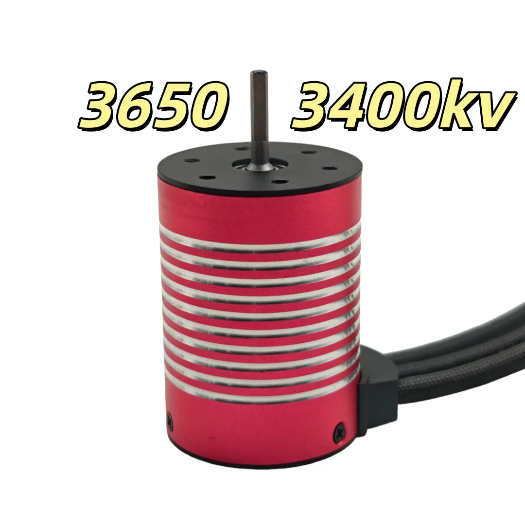 RC motor 2847 4000kv 2847brushless motor 16101/16102 1/16 brushless modification upgrade waterproof electric adjustment 35A/45A