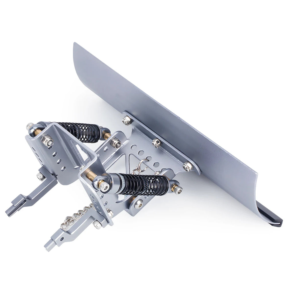 Adjustable Aluminum Alloy Snow & Sand Shovel for 1/18 1/24 RC Crawler - Fits TRX4M & SCX24, Metal Upgrade Shovel Accessory