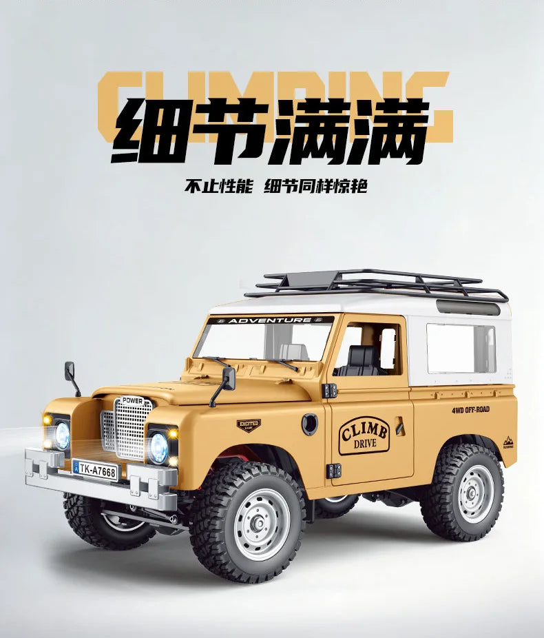 1:10 full scale pickup truck 4X4 professional remote control vehicle Defender simulated off-road climbing vehicle RC CAR