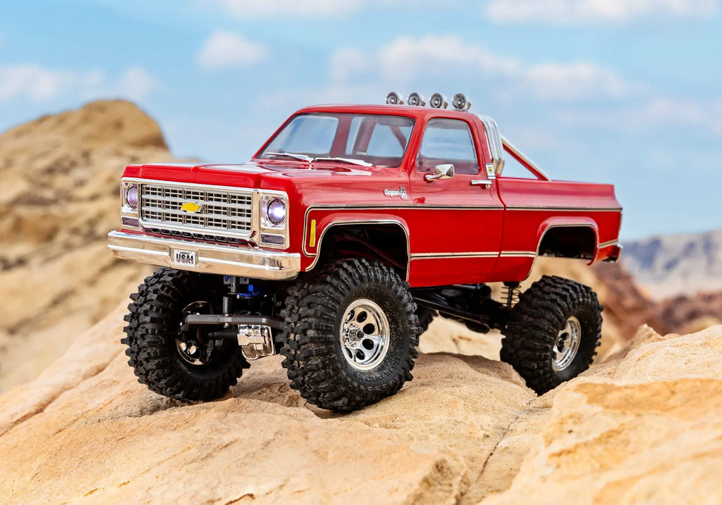 TRAXXAS 1/18 RC Car TRX4M K10 Heightening Crossing Version Of Climbing Car Off-road Vehicle Toys For Adult Kid Gift