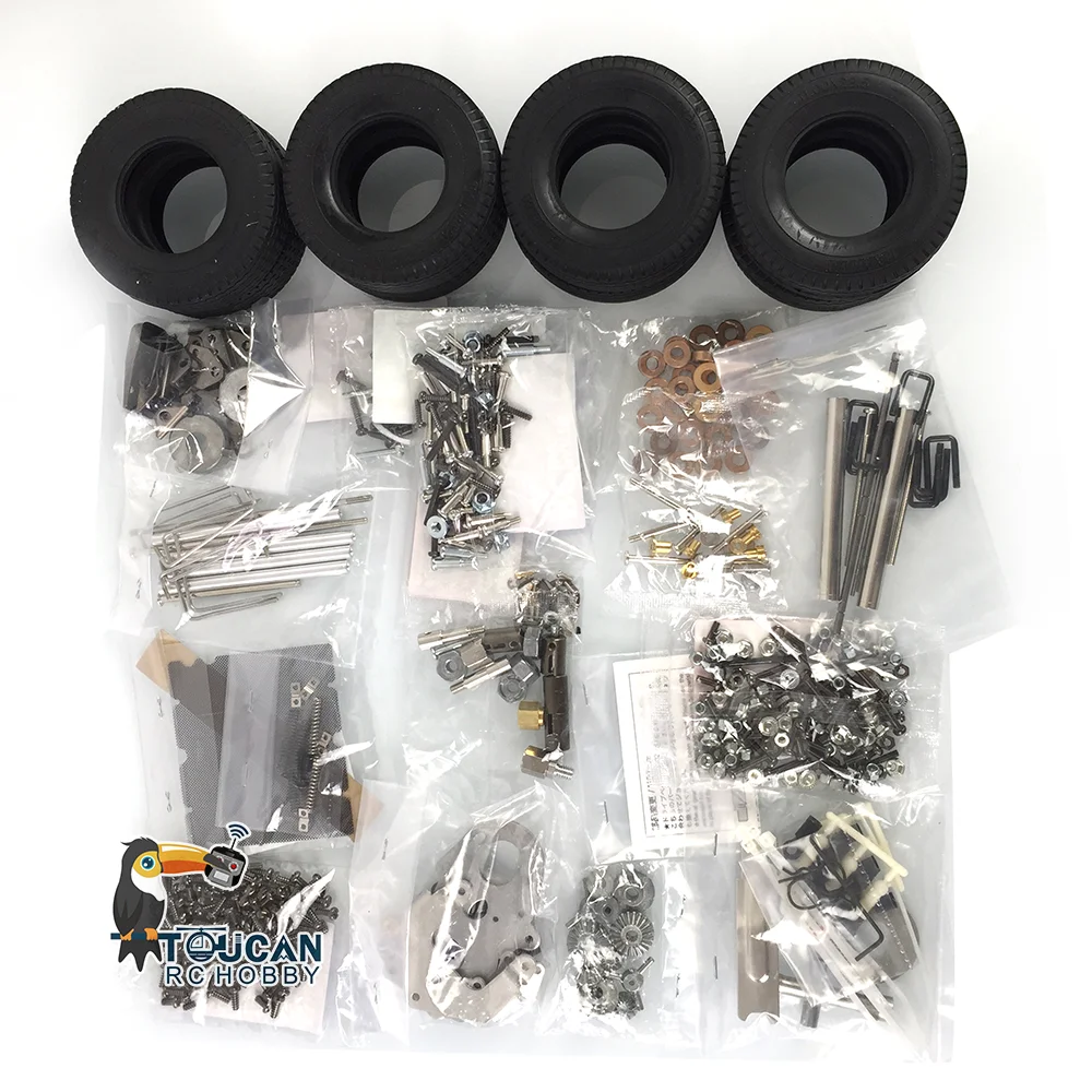 TAMIYA 1/14 Scale 6x4 56301 RC Tractor Truck Model Kit With 540 Motor DIY Assembly Remote Control Cars Model TH18005-SMT6