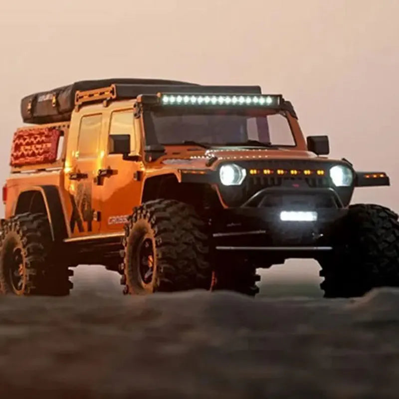 Crossrc Emo X4 Leopard 1/8 Rc 4wd High Speed Simulation Remote Control Electric Variable Speed Climbing Off Road Vehicle Model
