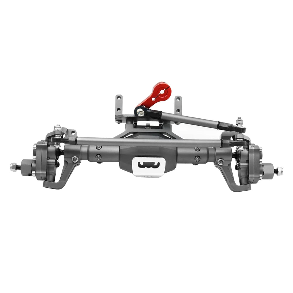 New CNC Machined Aluminum Alloy Front and Rear Portal Axle for 1/10 RC Crawler Car Axial SCX10 II 90046 90047 Redcat GEN8 RGT