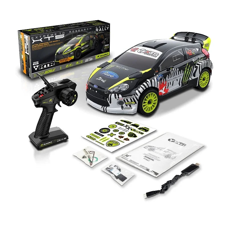 Rc Rally Car 1/10 F10 4wd Rtr Rc Simulation Racing Drift Off-Road Vehicle Model Rally Car 2.4g Remote Control Car Adult Boy Toys