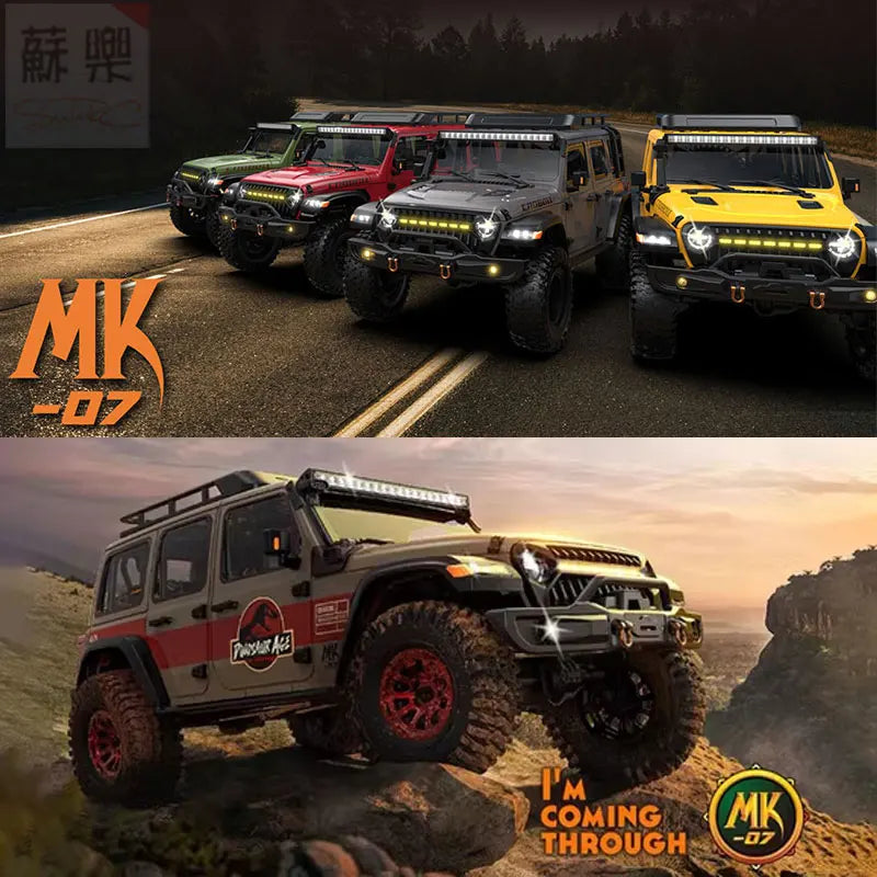RLAARLO Croboll MK07 1/7 Scale Brushless RC Car 4WD Off-Road Electric Monster Truck for Adults Kids Remote Control Vehicle Gift