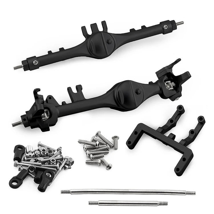 F10T CNC Aluminum Axle Set for Axial SCX10 II SCX10 III VS4-10  10.2 Complete Upgrade Axles Assembly for RC Crawler Truck Parts