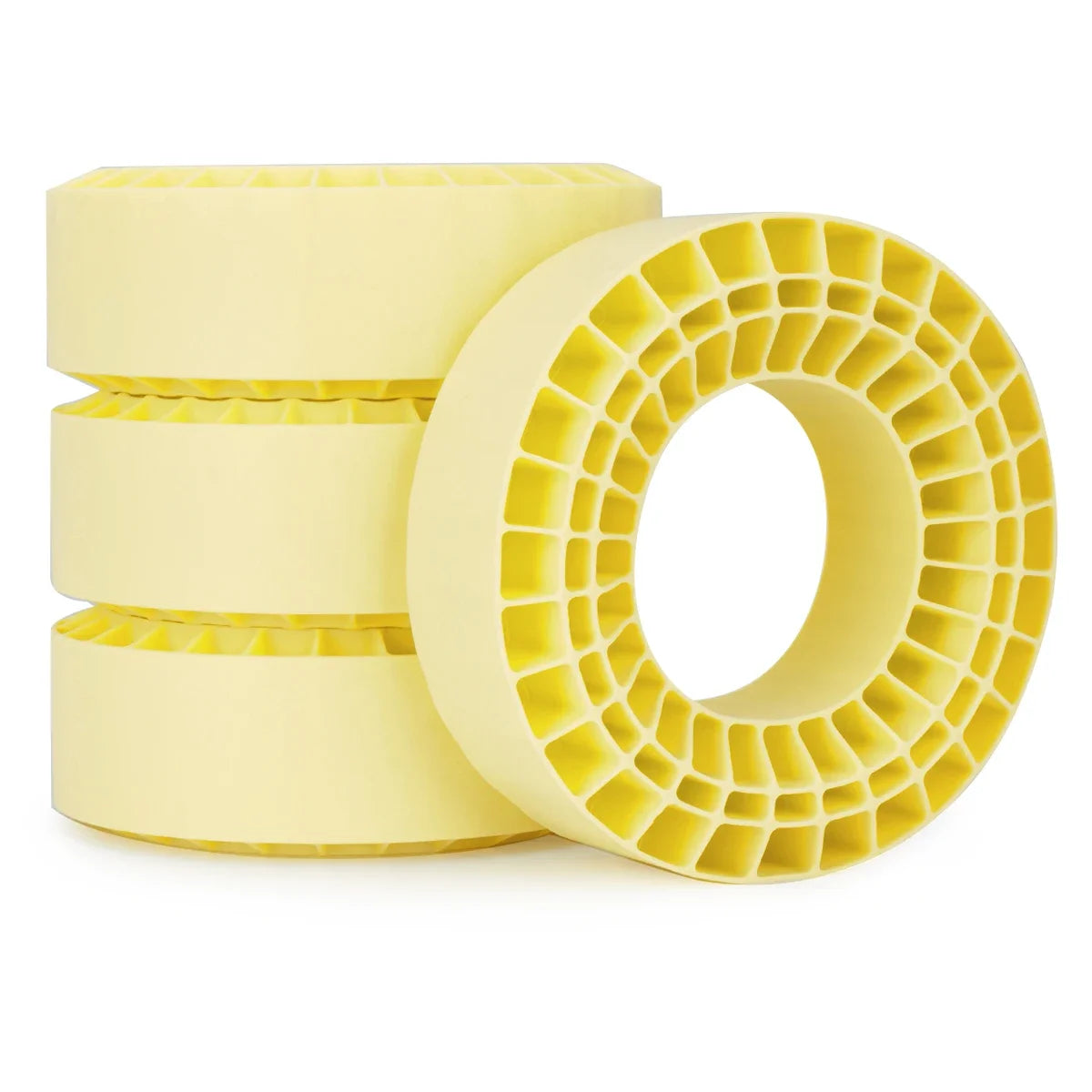 4PCS Waterproof 2.2" Silicone Rubber Insert Foam 125*45mm for 1/10 RC Crawler Car SCX10 Capra Wraith Upgrade Parts