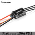 Hobbywing Platinum V5 80A 120A 150A 3-8S Brushless ESC Electric Speed Control Switchable BEC Output For RC Helicopter Fixed-Wing