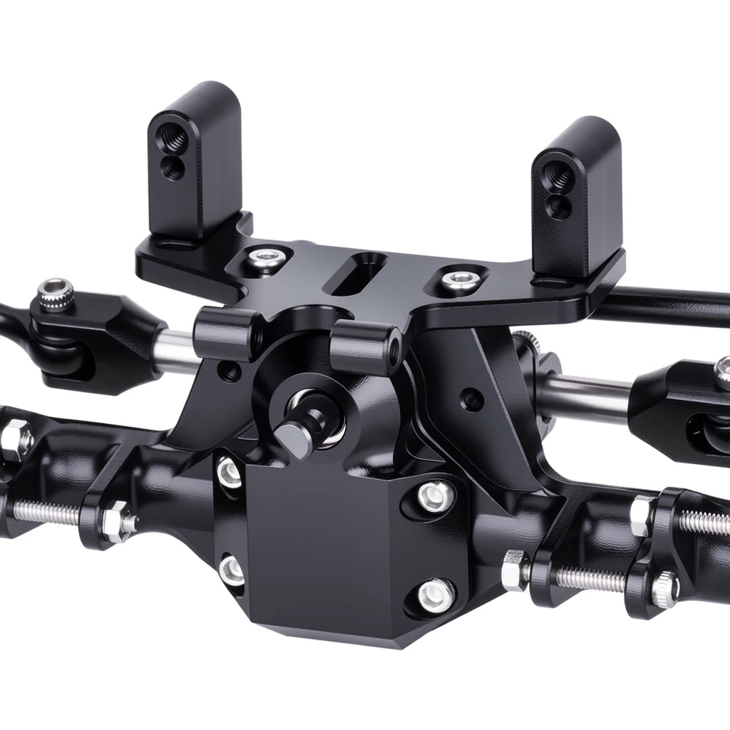 HooCrawler CNC Aluminum SCX24 RC Crawler Axles +9mm Straight Axles for 1/24 RC Crawlers SCX24 90081 C10 JEEP Gladiator