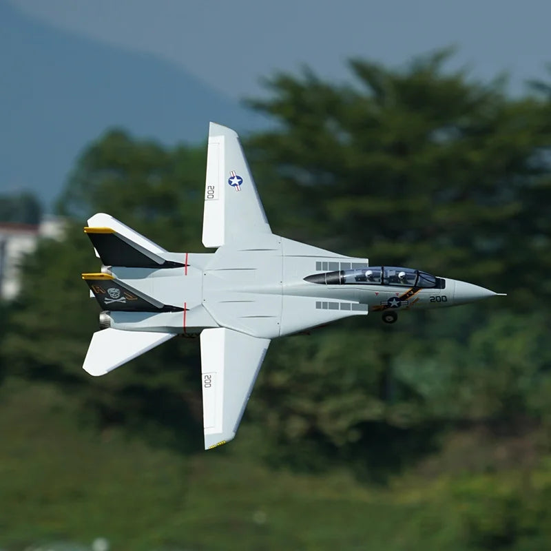 XFly RC Plane F-14 "Tomcat" Dual 40mm Twin Engine Ducted 970mm Wingspan Electric Fighter Fixed Wing Model Christmas Gift Toy